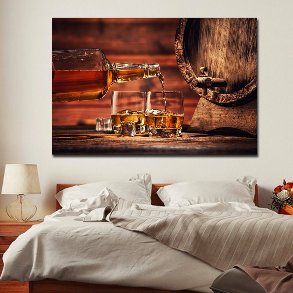 Whiskey Multi Panel Canvas Wall Art