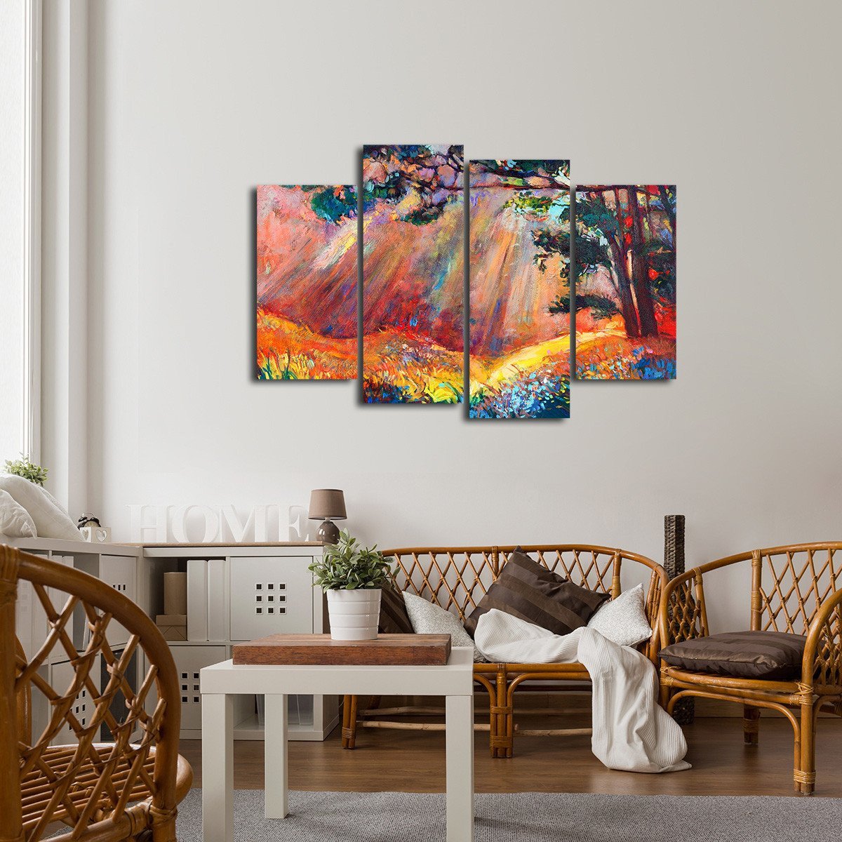 White Mountain National Forest Multi Panel Canvas Wall Art