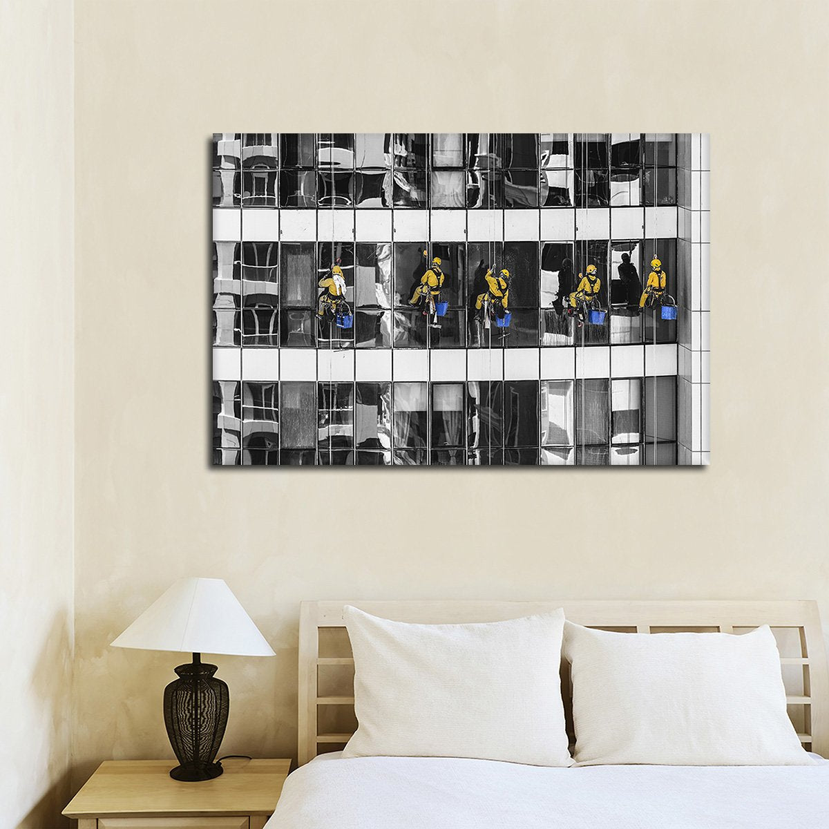 Window Cleaner Pop Multi Panel Canvas Wall Art