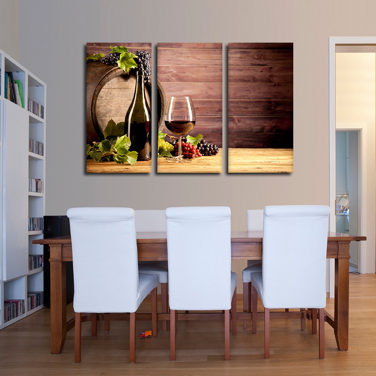 Wine Keg Multi Panel Canvas Wall Art