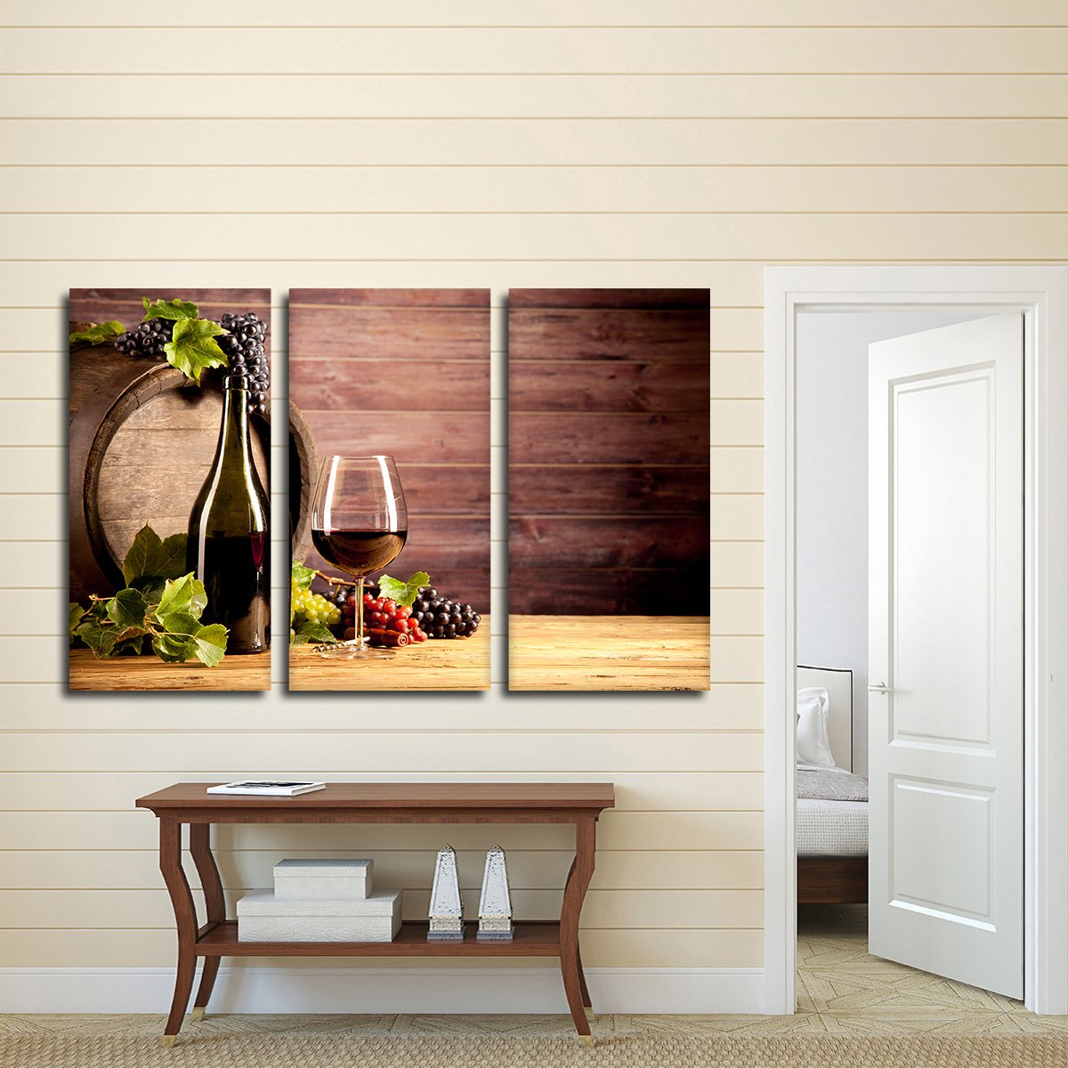 Wine Keg Multi Panel Canvas Wall Art