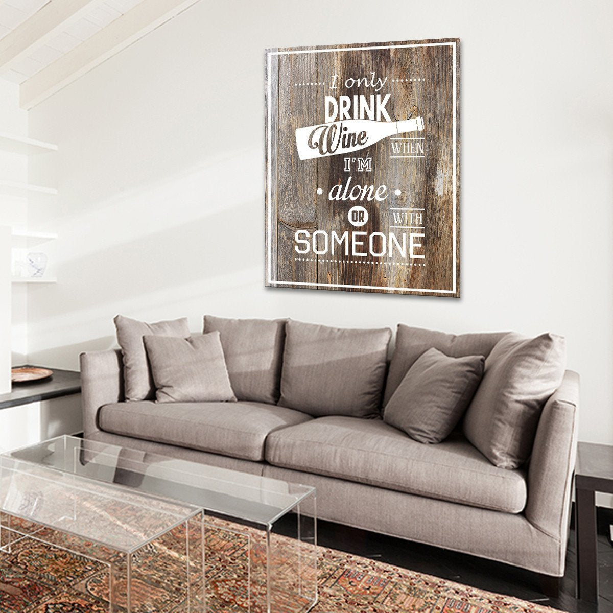 Wine Lover Multi Panel Canvas Wall Art
