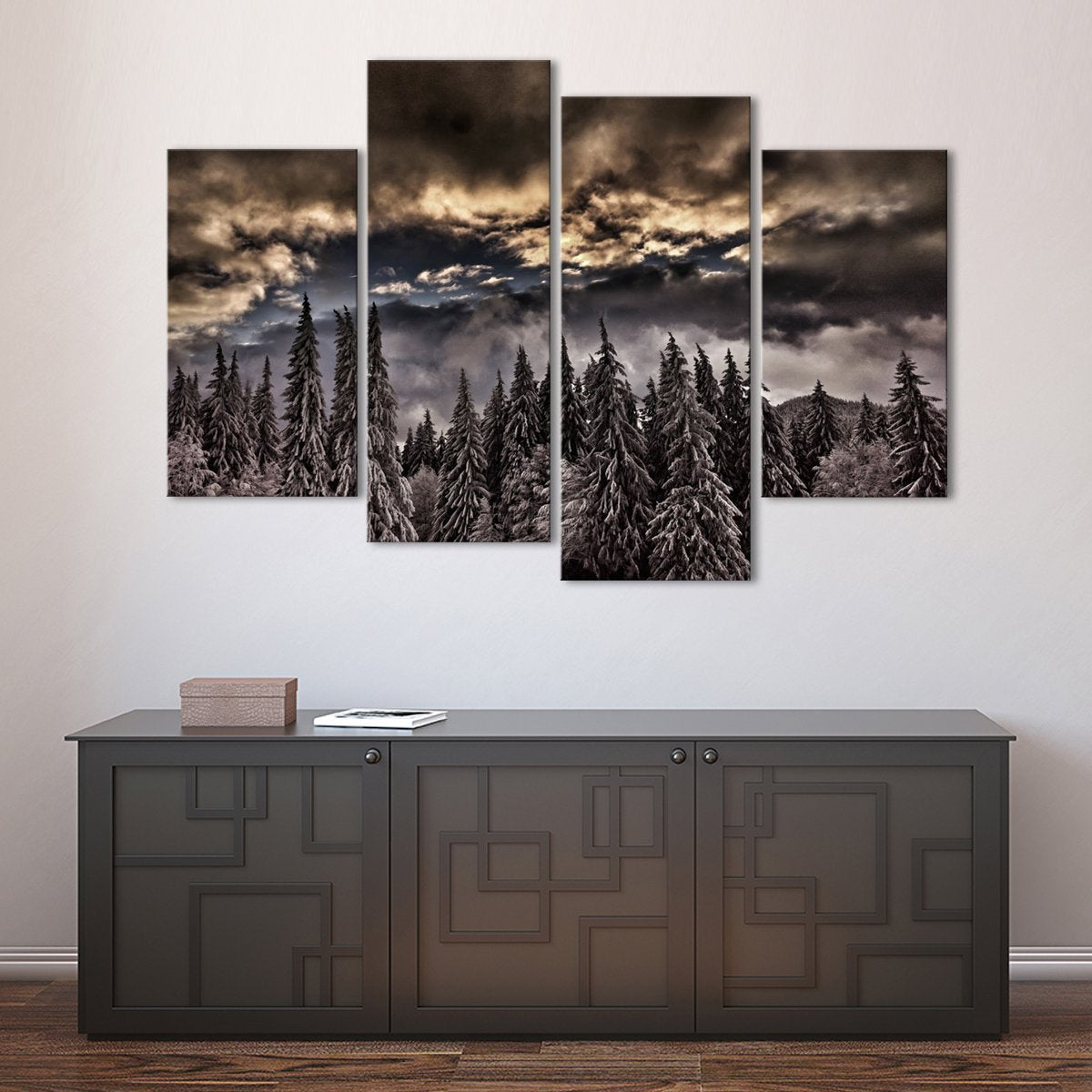 Winter Weekend Multi Panel Canvas Wall Art