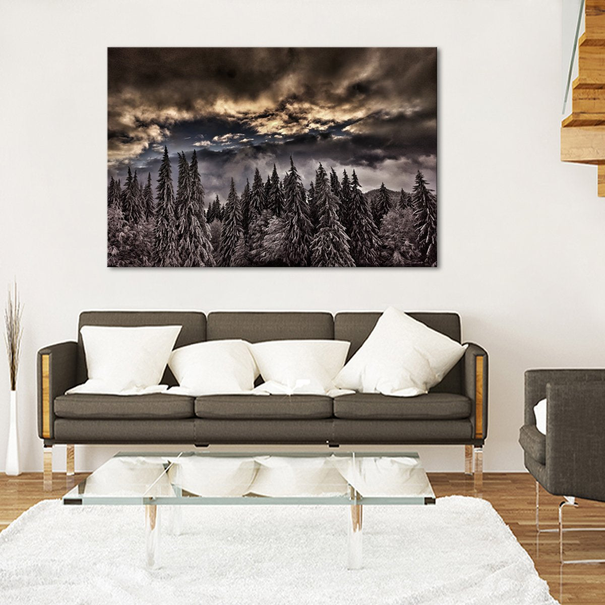 Winter Weekend Multi Panel Canvas Wall Art