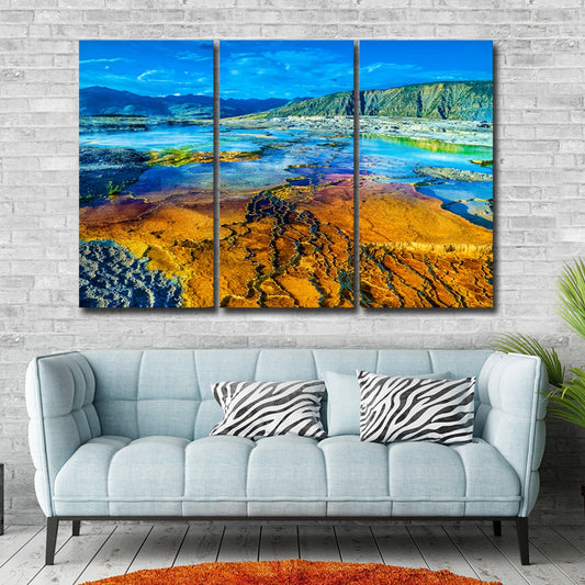 Yellowstone Multi Panel Canvas Wall Art