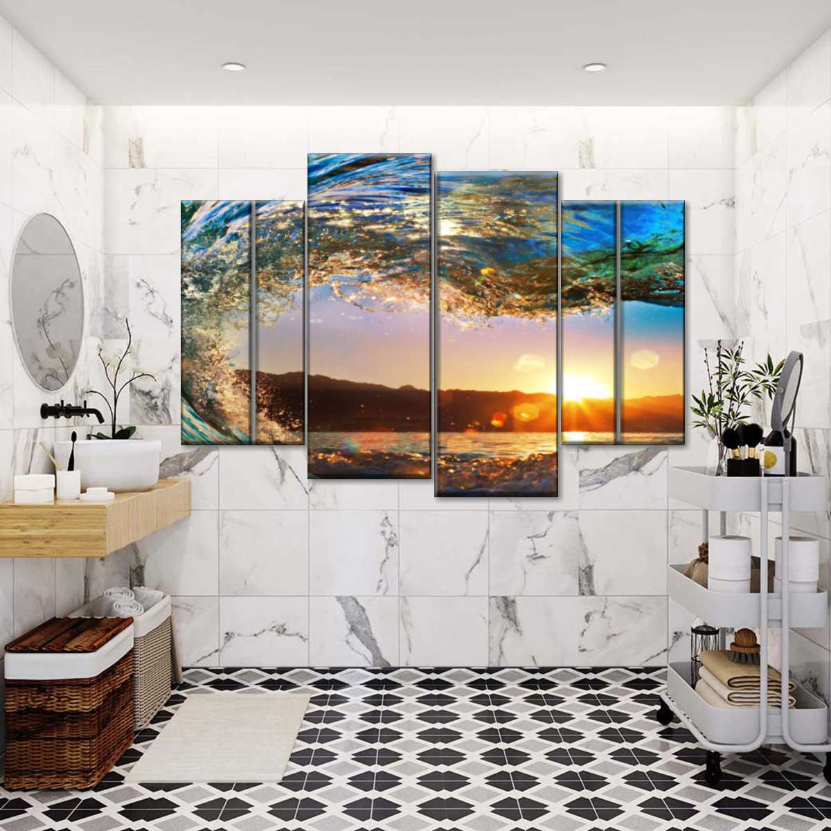 LAYOUTS ORDER TEST Multi Panel Canvas Wall Art