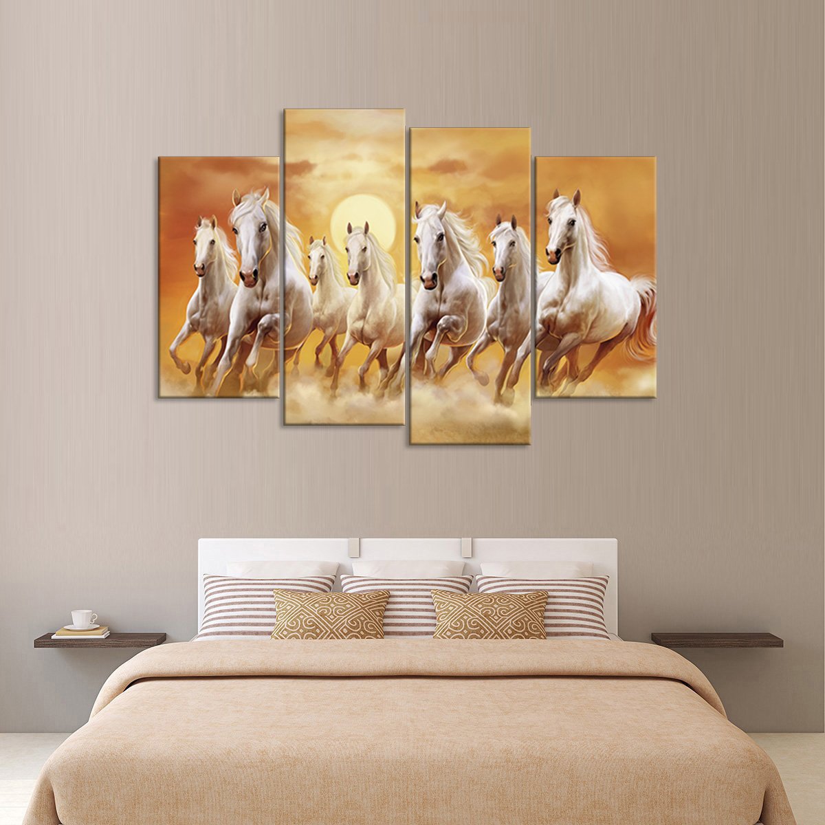 Magnificent Seven Multi Panel Canvas Wall Art