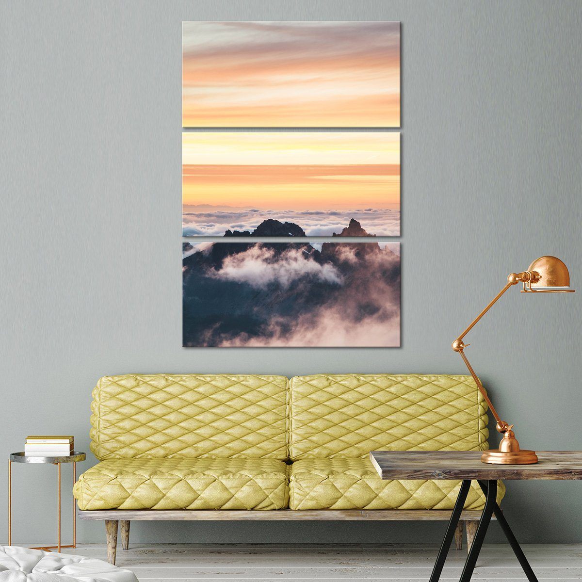Colors Of The Sky Multi Panel Canvas Wall Art sky ElephantStock 