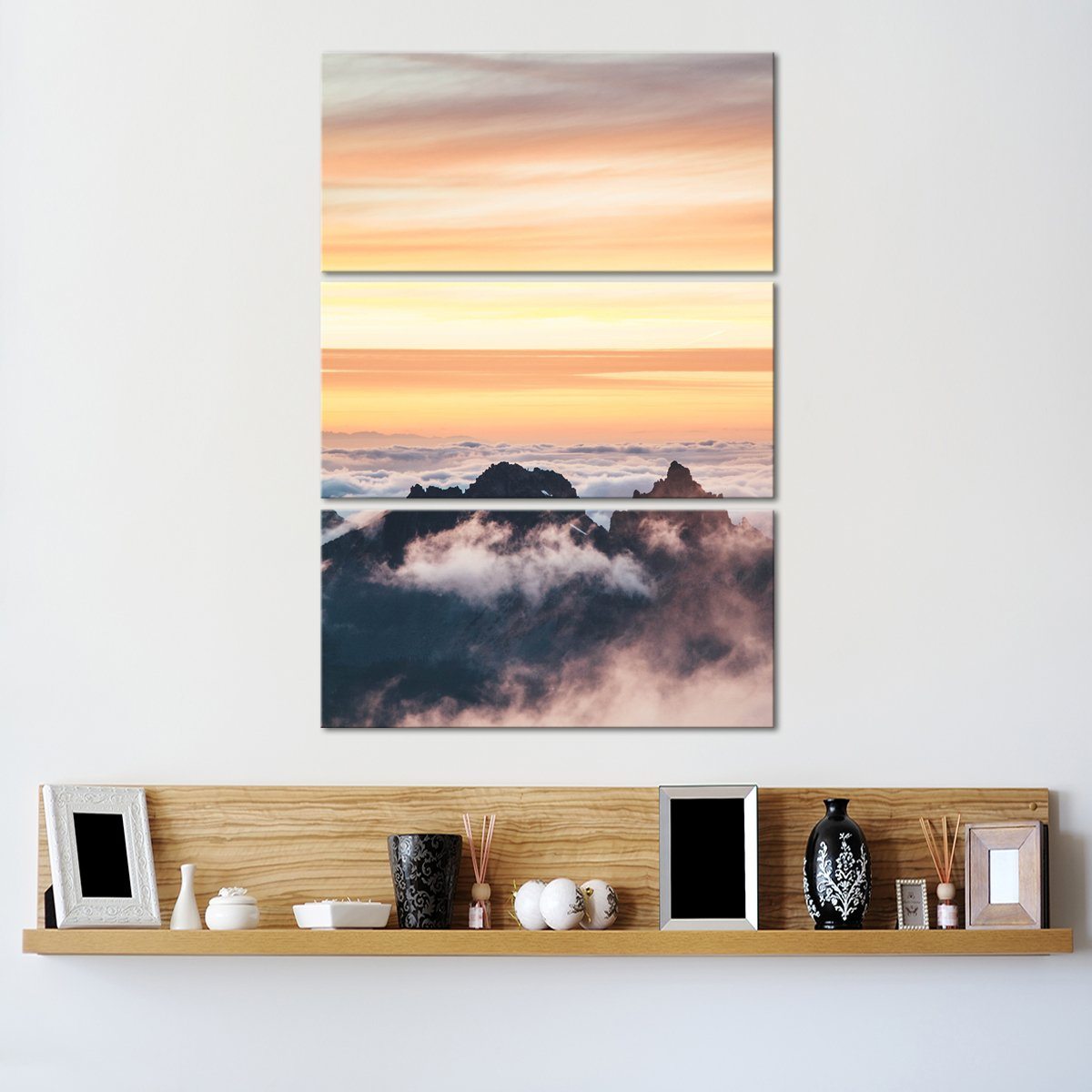 Colors Of The Sky Multi Panel Canvas Wall Art sky ElephantStock 