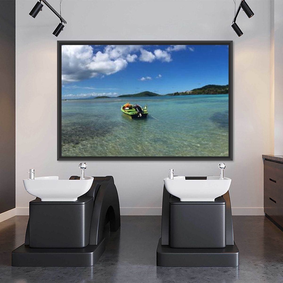 Arkadi Test Framed PRD Multi Panel Canvas Wall Art