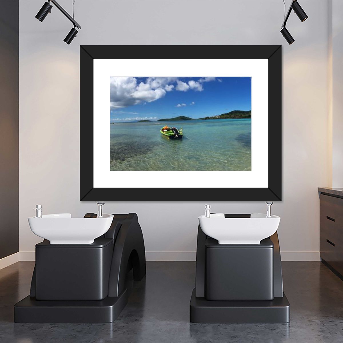 Arkadi Test Framed PRD Multi Panel Canvas Wall Art