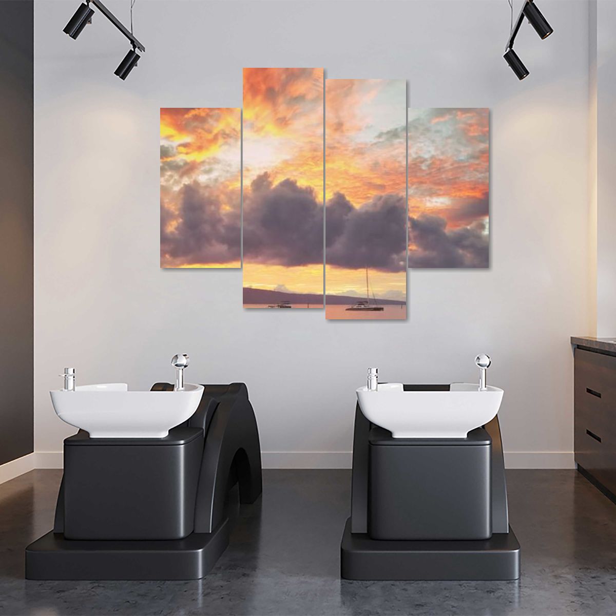 Arkadi Previews 8 Test Multi Panel Canvas Wall Art