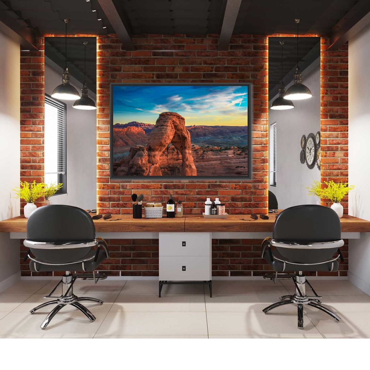 Arches National Park Multi Panel Canvas Wall Art