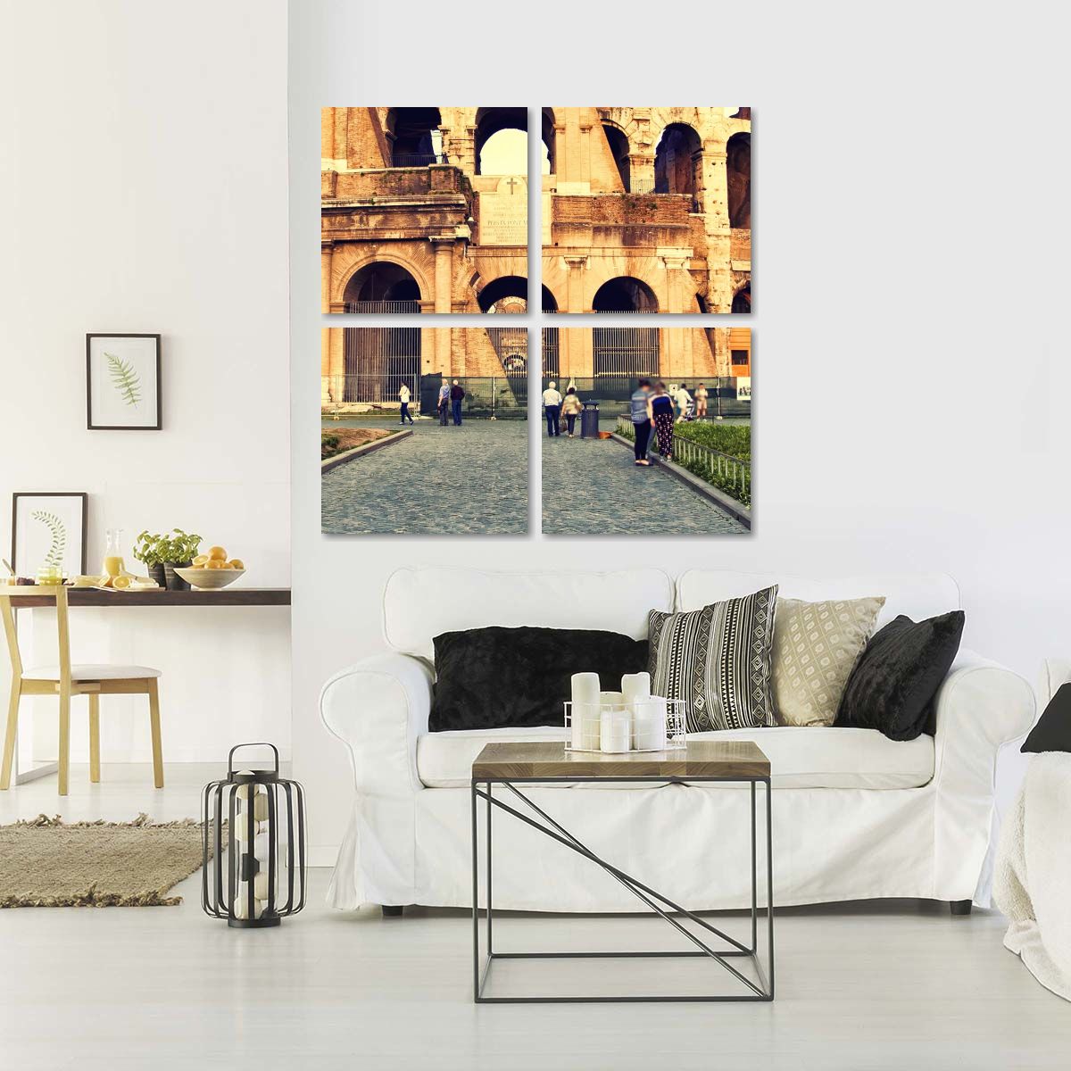 Great Colosseum Multi Panel Canvas Wall Art