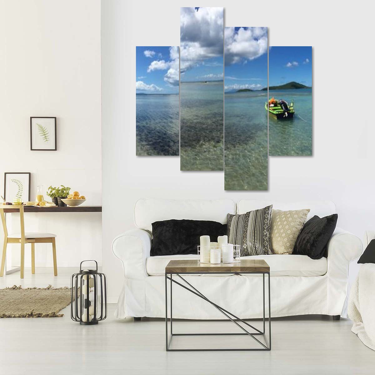 Arkadi Test Framed PRD Multi Panel Canvas Wall Art
