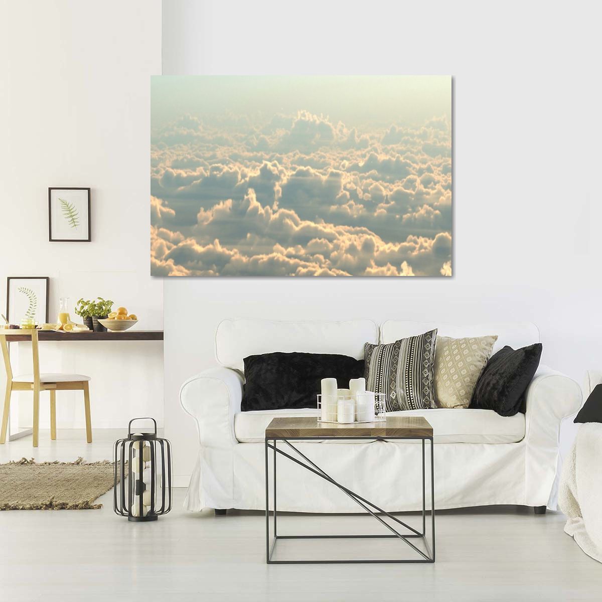 Above the Clouds Multi Panel Canvas Wall Art