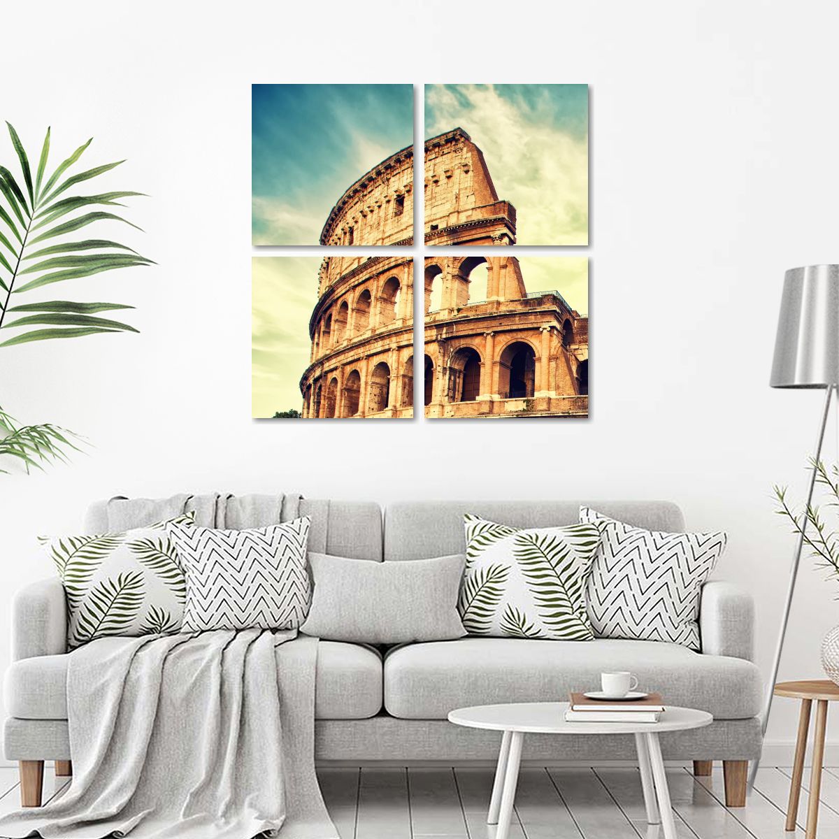 Great Colosseum Multi Panel Canvas Wall Art