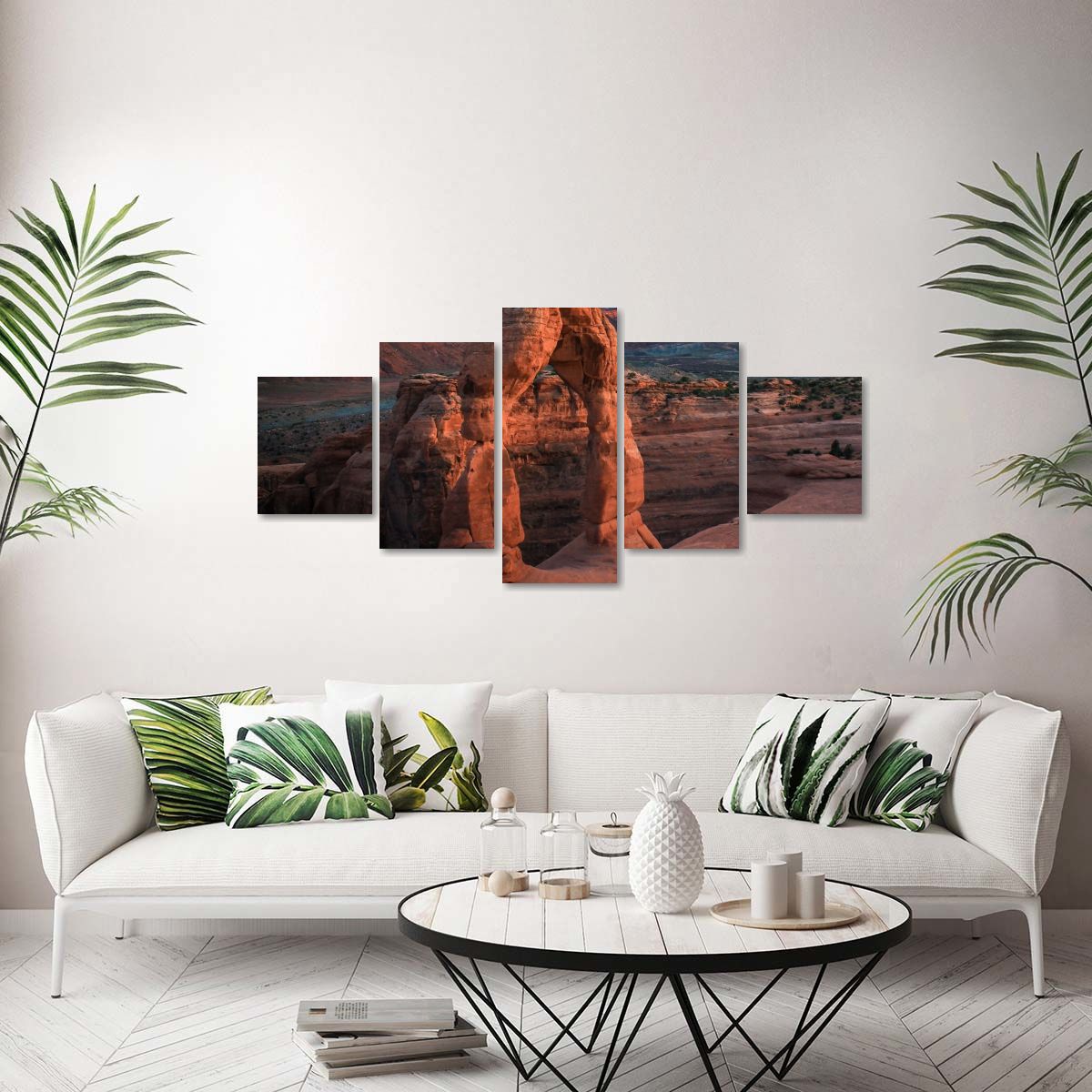 Arches National Park Multi Panel Canvas Wall Art