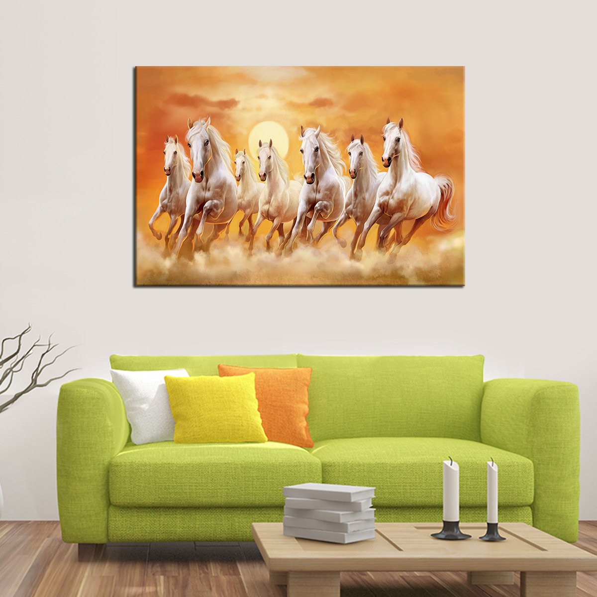 Magnificent Seven Multi Panel Canvas Wall Art