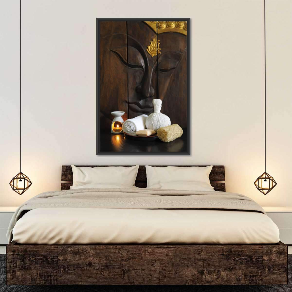 Harmonious Buddha Multi Panel Canvas Wall Art