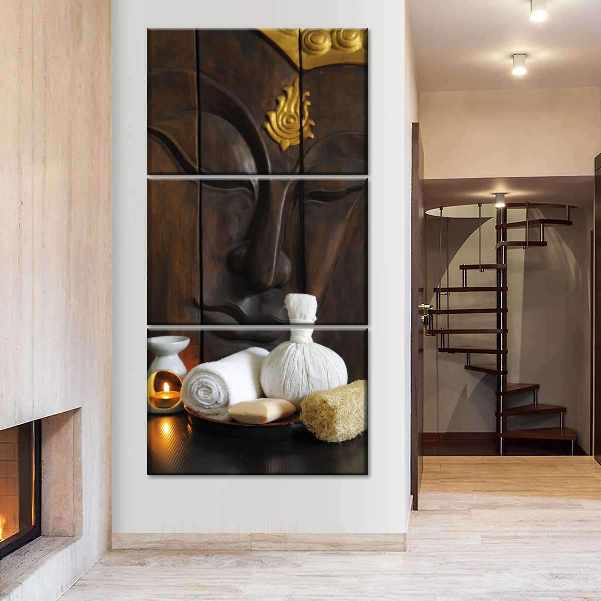 Harmonious Buddha Multi Panel Canvas Wall Art