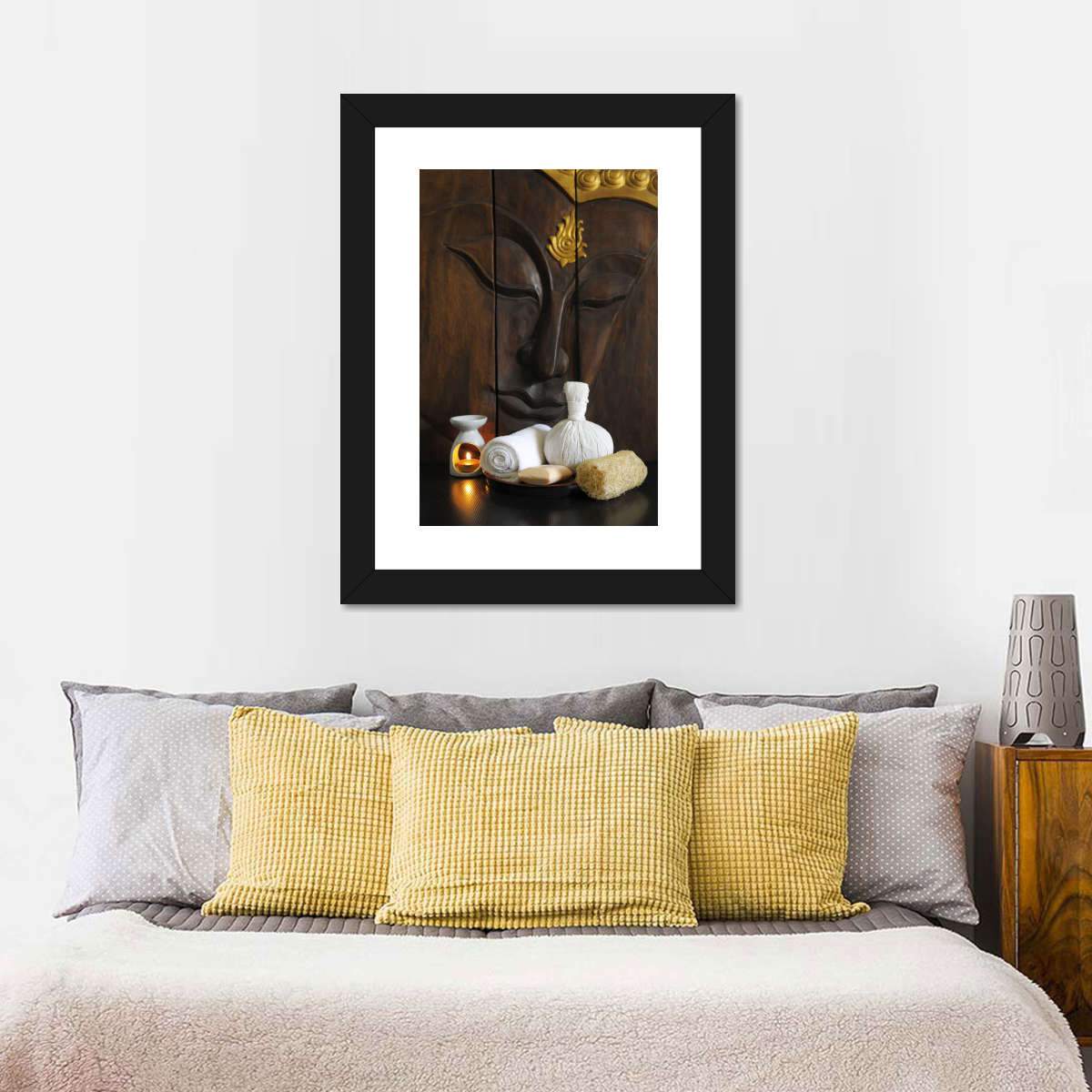 Harmonious Buddha Multi Panel Canvas Wall Art
