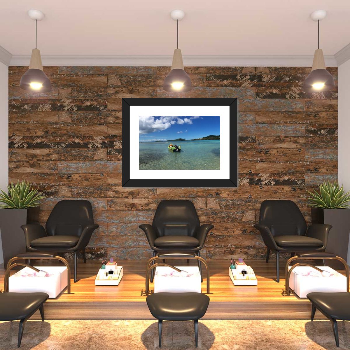 Arkadi Test Framed PRD Multi Panel Canvas Wall Art