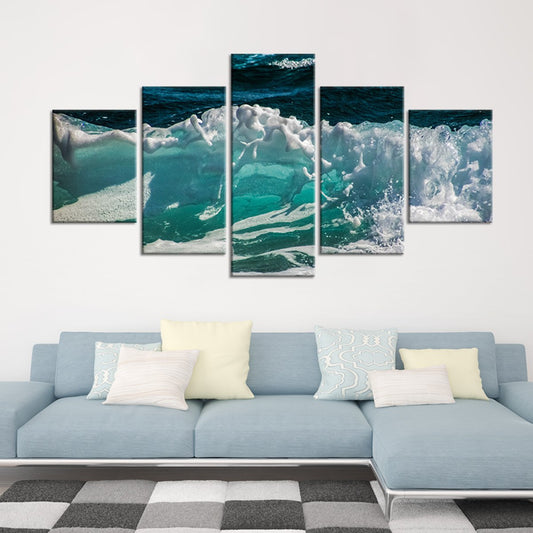 Small Splash Multi Panel Canvas Wall Art