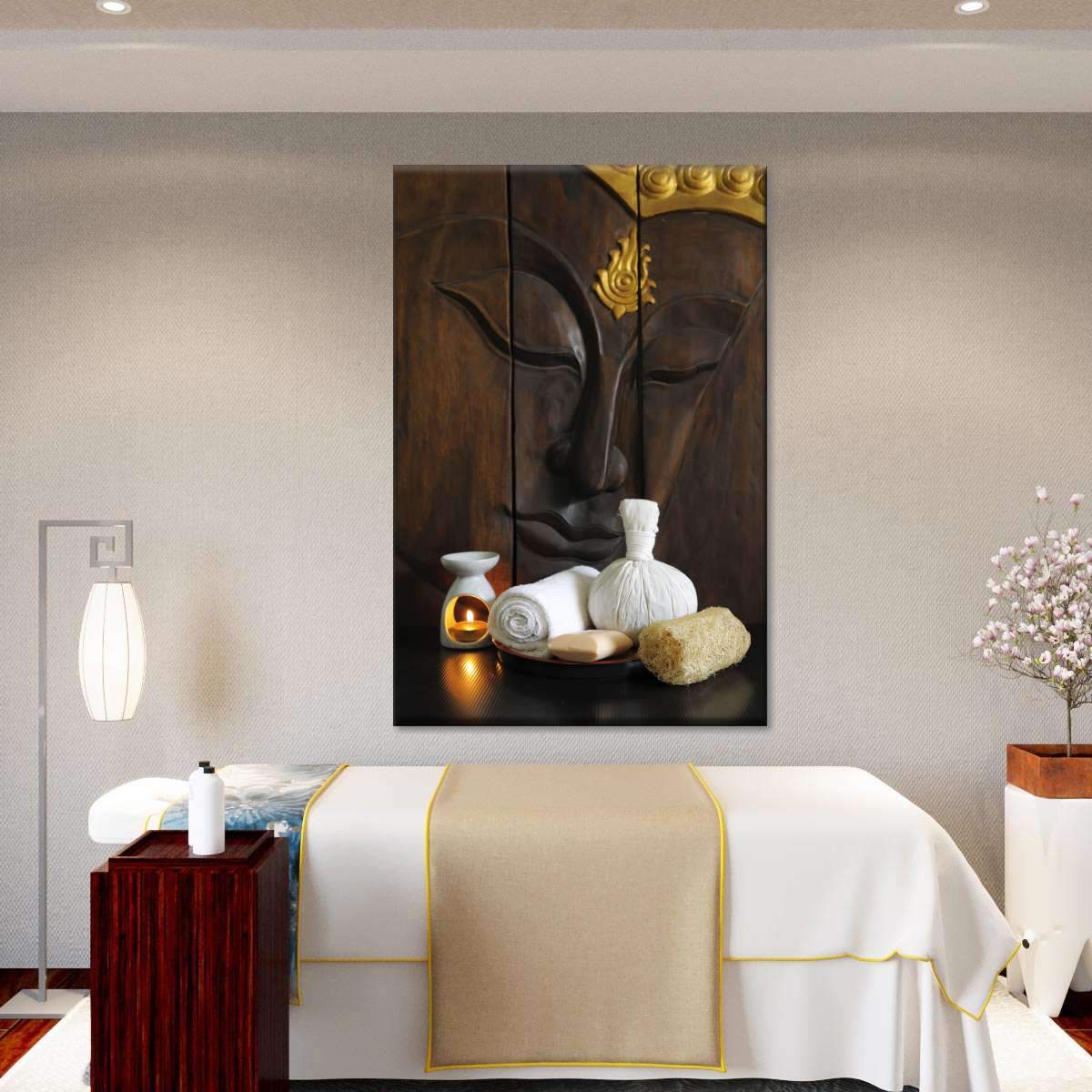 Harmonious Buddha Multi Panel Canvas Wall Art
