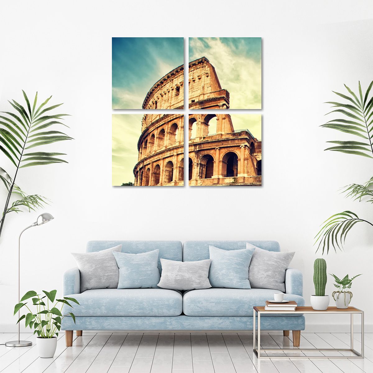 Great Colosseum Multi Panel Canvas Wall Art