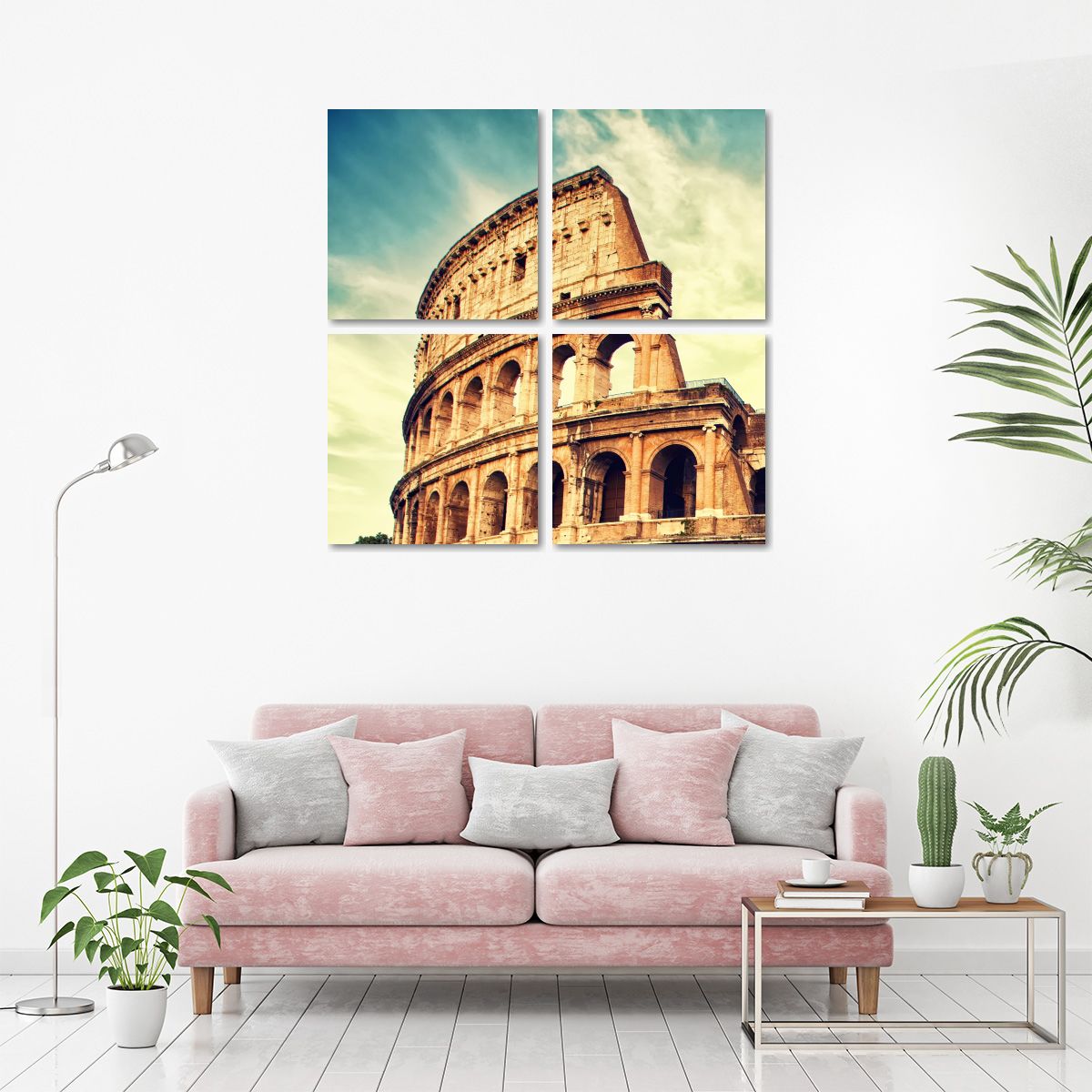 Great Colosseum Multi Panel Canvas Wall Art