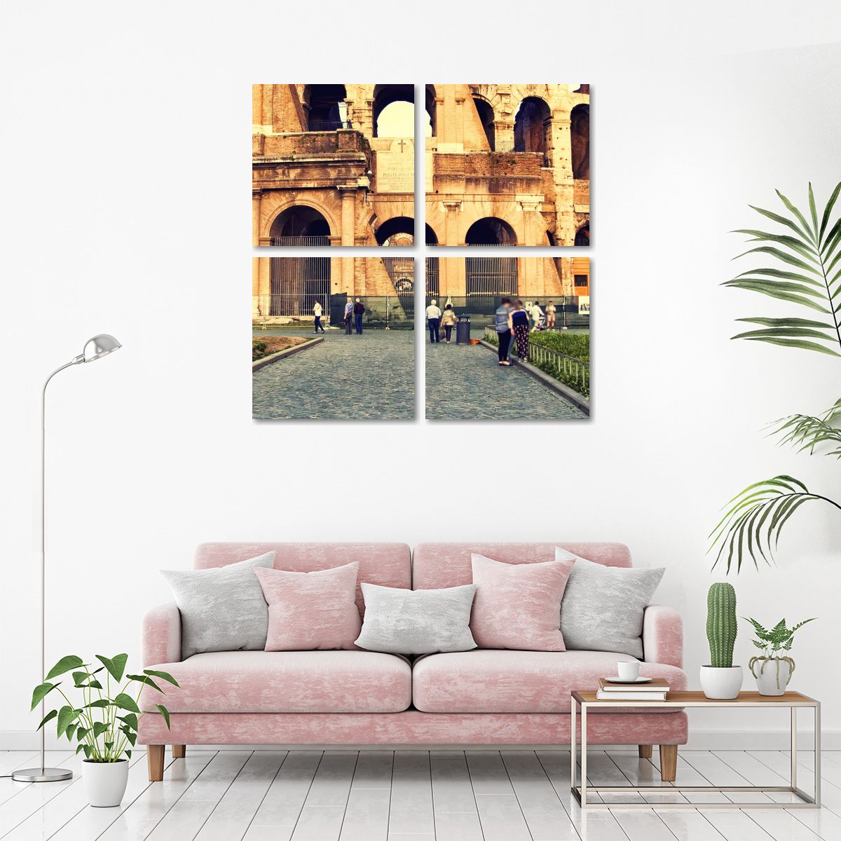 Great Colosseum Multi Panel Canvas Wall Art