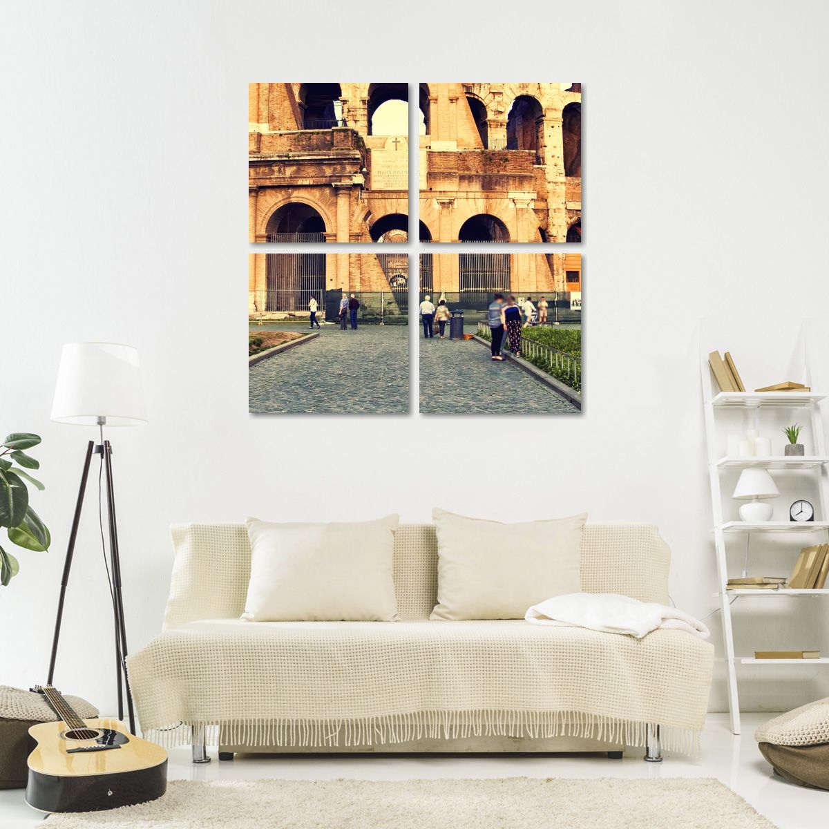 Great Colosseum Multi Panel Canvas Wall Art