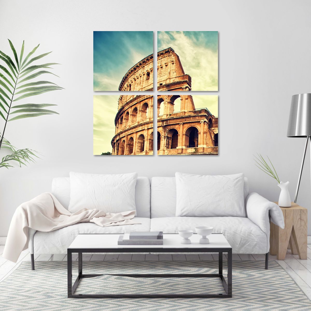 Great Colosseum Multi Panel Canvas Wall Art