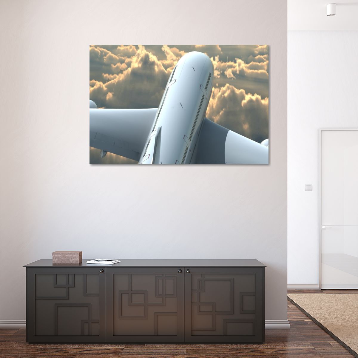 Above the Clouds Multi Panel Canvas Wall Art
