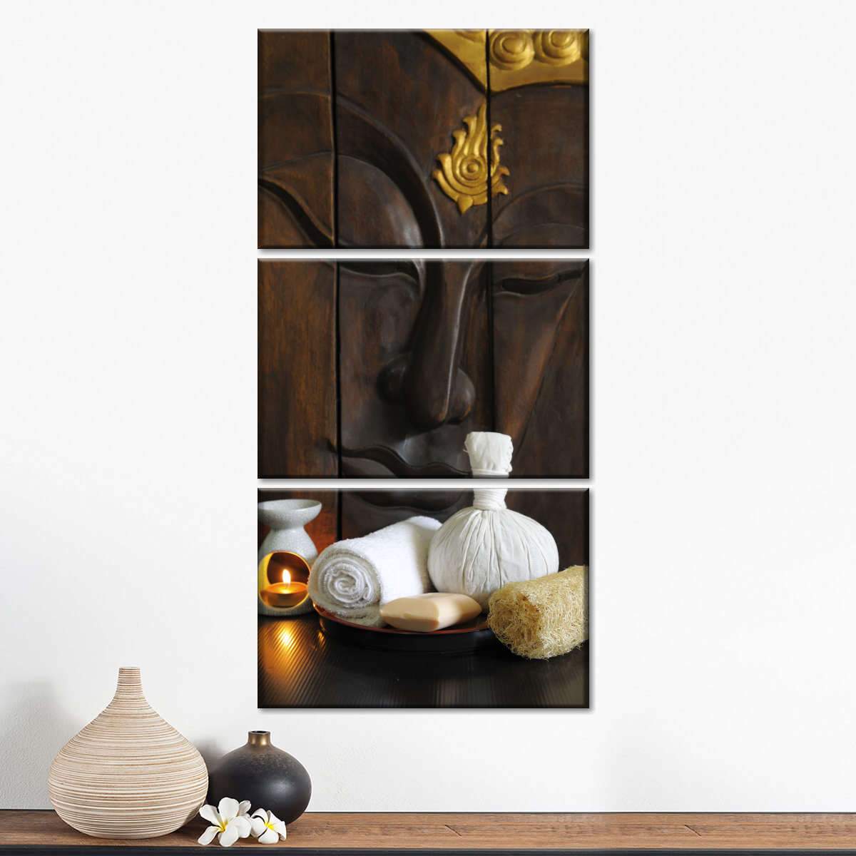 Harmonious Buddha Multi Panel Canvas Wall Art