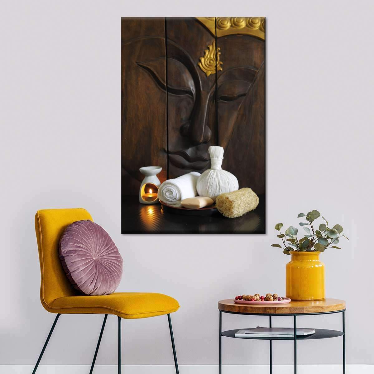 Harmonious Buddha Multi Panel Canvas Wall Art