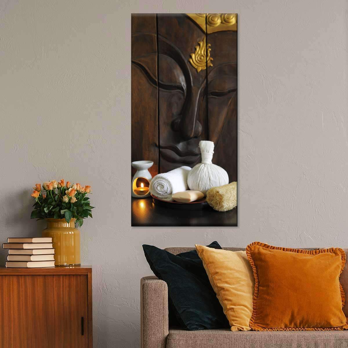 Harmonious Buddha Multi Panel Canvas Wall Art